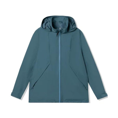 AIGLE GORE-TEX Waterproof Windproof Outdoor Jacket for Men - Mineral Blue N8452