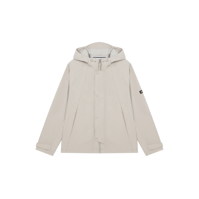 AIGLE GORE-TEX Windproof Waterproof Outdoor Jacket - Gray AP067