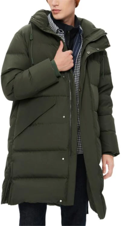 aigle-gtx-inf-ivy-green-windproof-warm-hooded-down-jacket-ac-003