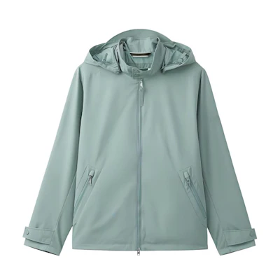 AIGLE GTX Windproof Breathable Outdoor Jacket for Men - Porcelain Blue AZ543