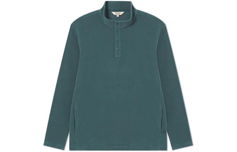 AIGLE Lightweight Warm Outdoor Sweatshirt Mineral Blue AL423