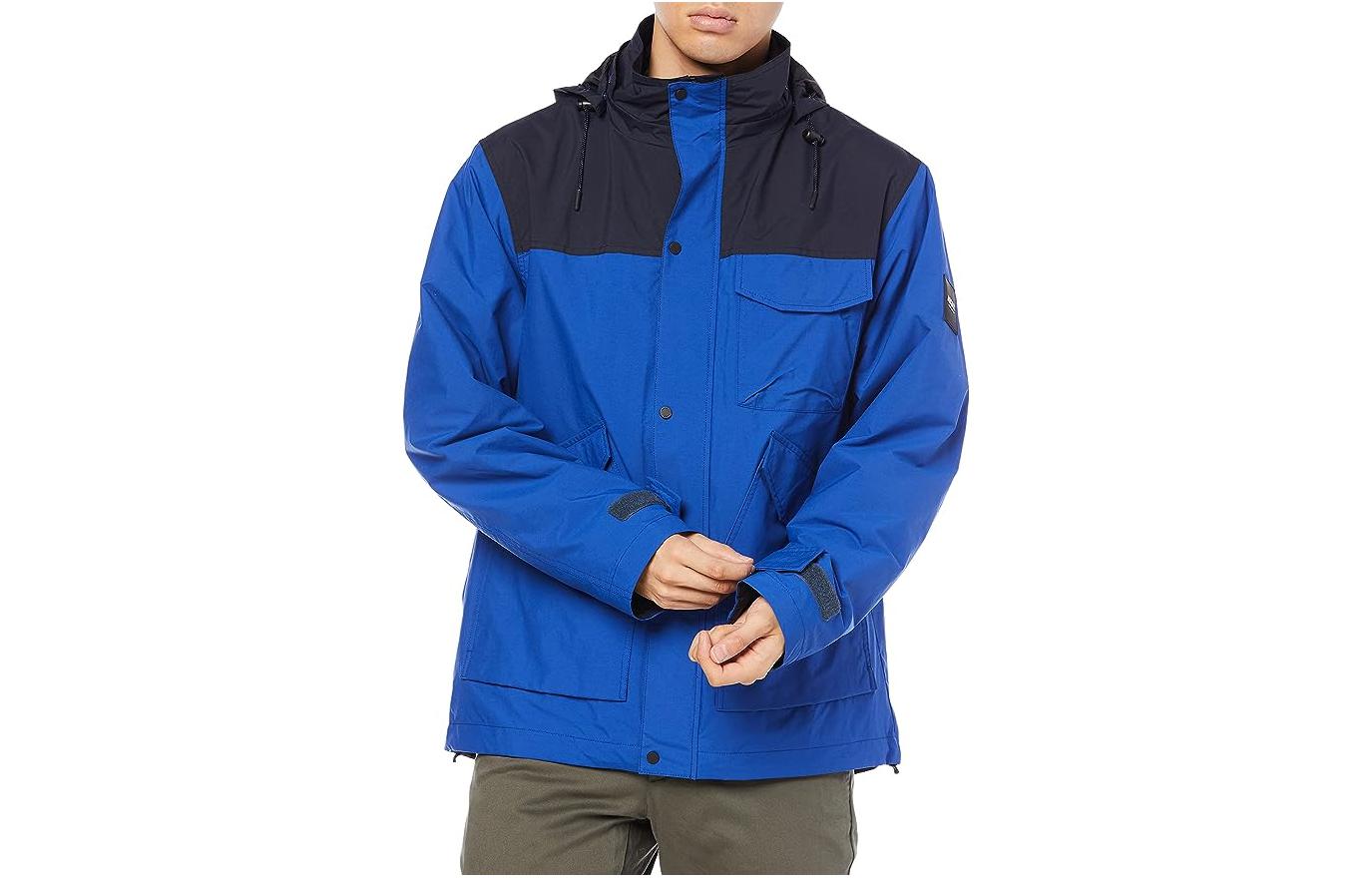 AIGLE Loose Fit Breathable Hooded Jacket Blue ZBH108J