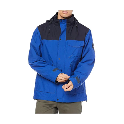AIGLE Loose Fit Breathable Hooded Jacket Blue ZBH108J