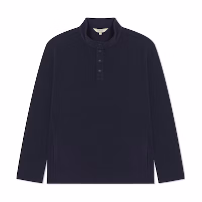 AIGLE Navy Blue Stand Collar Business Sweatshirt AL421