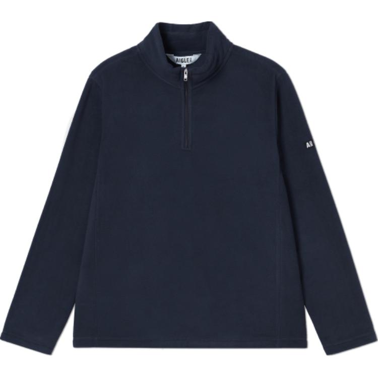 AIGLE Outdoor Half-Zip Fleece Jacket - Warm, Comfortable, and Cold-Resistant AR53