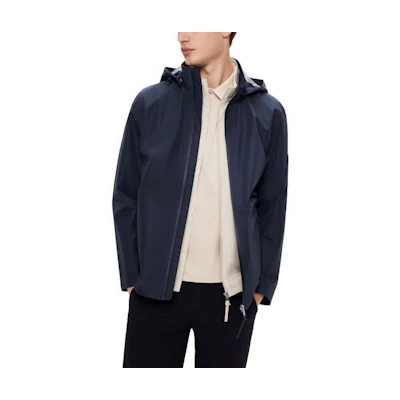 AIGLE Outdoor Waterproof Windproof Jacket - Imperial Navy Blue AM331