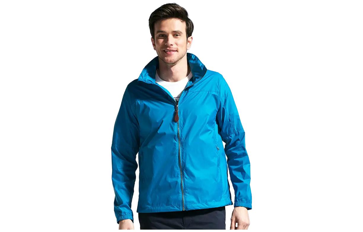 AIGLE Solid Color Turtleneck Casual Jacket H3077