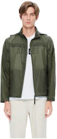 AIGLE Solid Outdoor Waterproof Jacket Leaf Green AR623 AIGLE Solid Outdoor Waterproof Jacket Leaf Green AR623