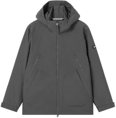 AIGLE Jaket Hoodie Outdoor Abu-abu Serat Karbon Solid dengan Resleting AQ412 Buy AIGLE Jaket Hoodie Outdoor Abu-abu Serat Karbon Solid dengan Resleting AQ412