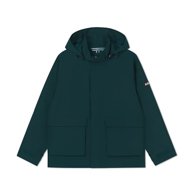 AIGLE Storm Blue GTX Outdoor Zip Hoodie Jacket AG985