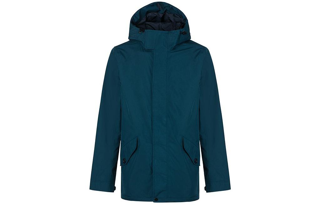 AIGLE Storm Blue Lightweight Waterproof Windbreaker Jacket J9882
