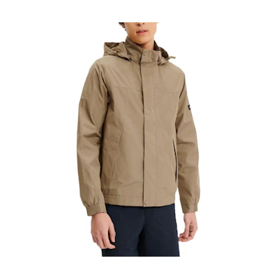 AIGLE Waterproof Windbreaker Jacket - Dark Coffee Brown AT912