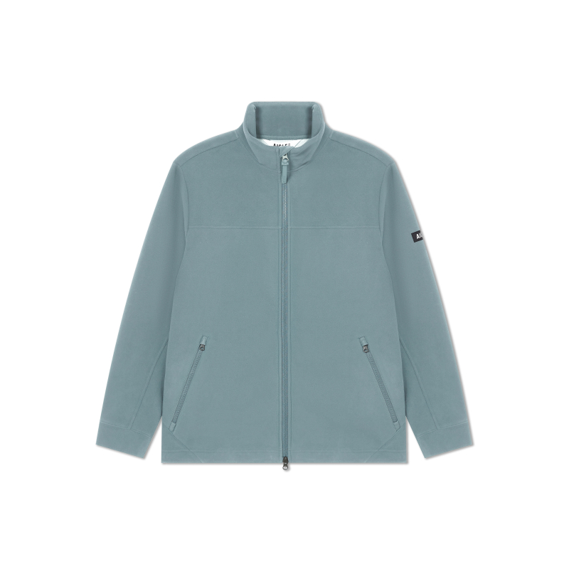 AIGLE Windproof Breathable Insulated UV-Resistant Fleece Jacket Stone Blue AF731