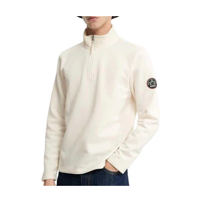 AIGLE Windproof Warm Sweatshirt Pink White AN424