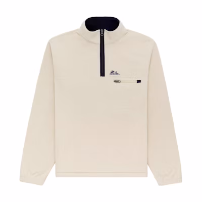 Aimé Leon Dore Beige Color-block Logo Long Sleeve Sweatshirt Unisex SS23WJ015