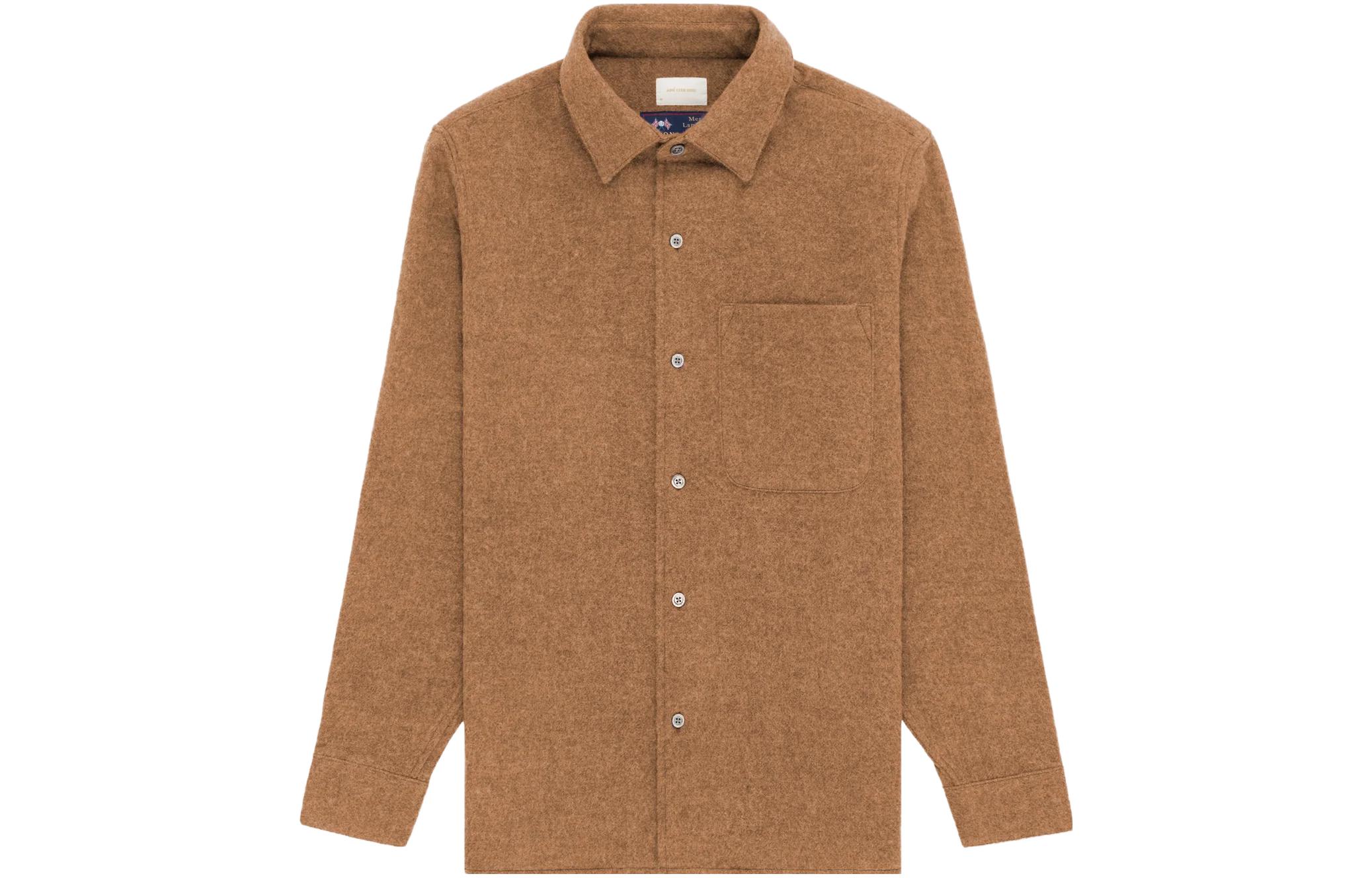 Aimé Leon Dore Brown Single-Breasted Pocket Jacket Unisex FW23WT007-0032