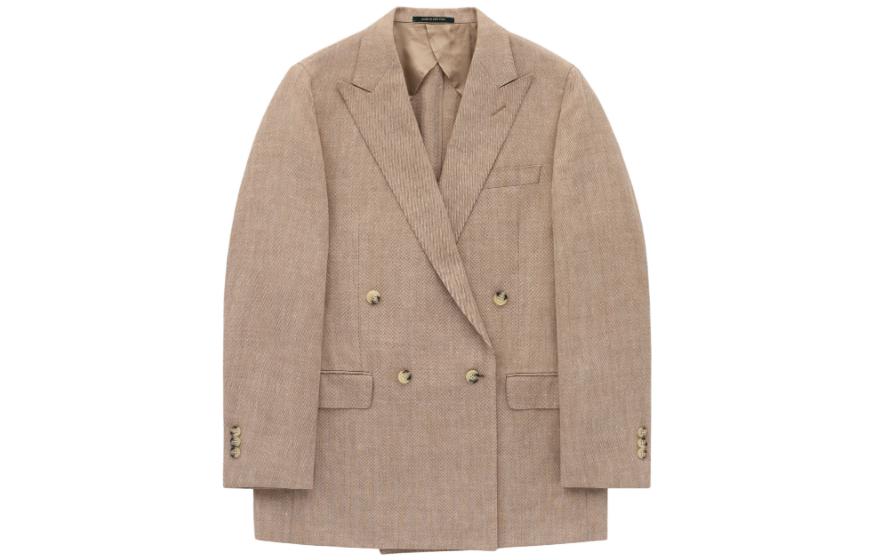 Aimé Leon Dore Casual Collared Long-Sleeve Jacket Brown SS23WJ017