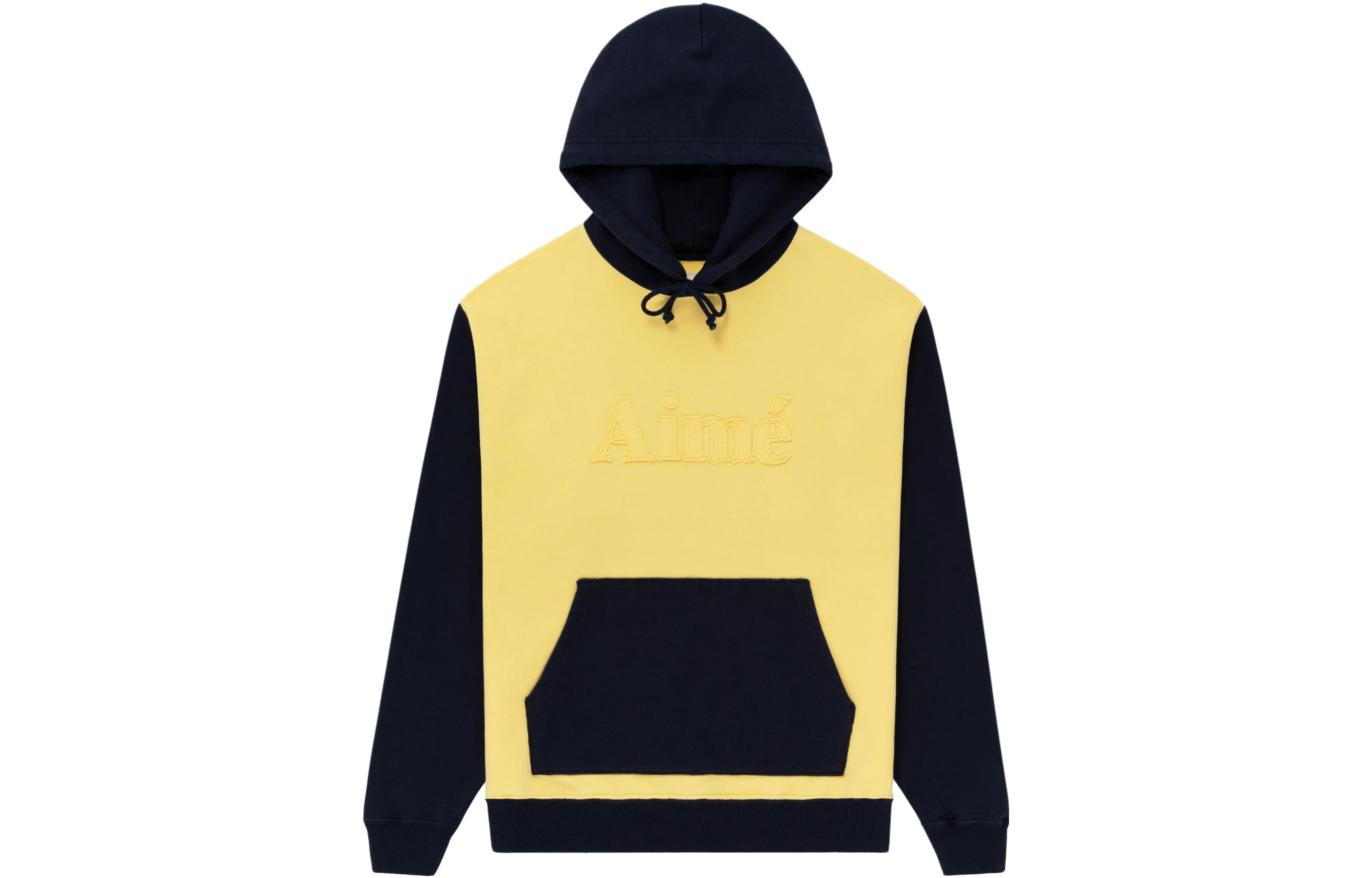 Aimé Leon Dore Color Block Pullover Hoodie Unisex Long Sleeve Sweatshirt SS23CH010