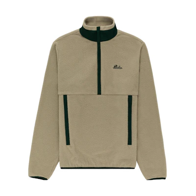 Aimé Leon Dore Colorblock Pullover Sweatshirt Unisex Khaki FW23WJ021-0002