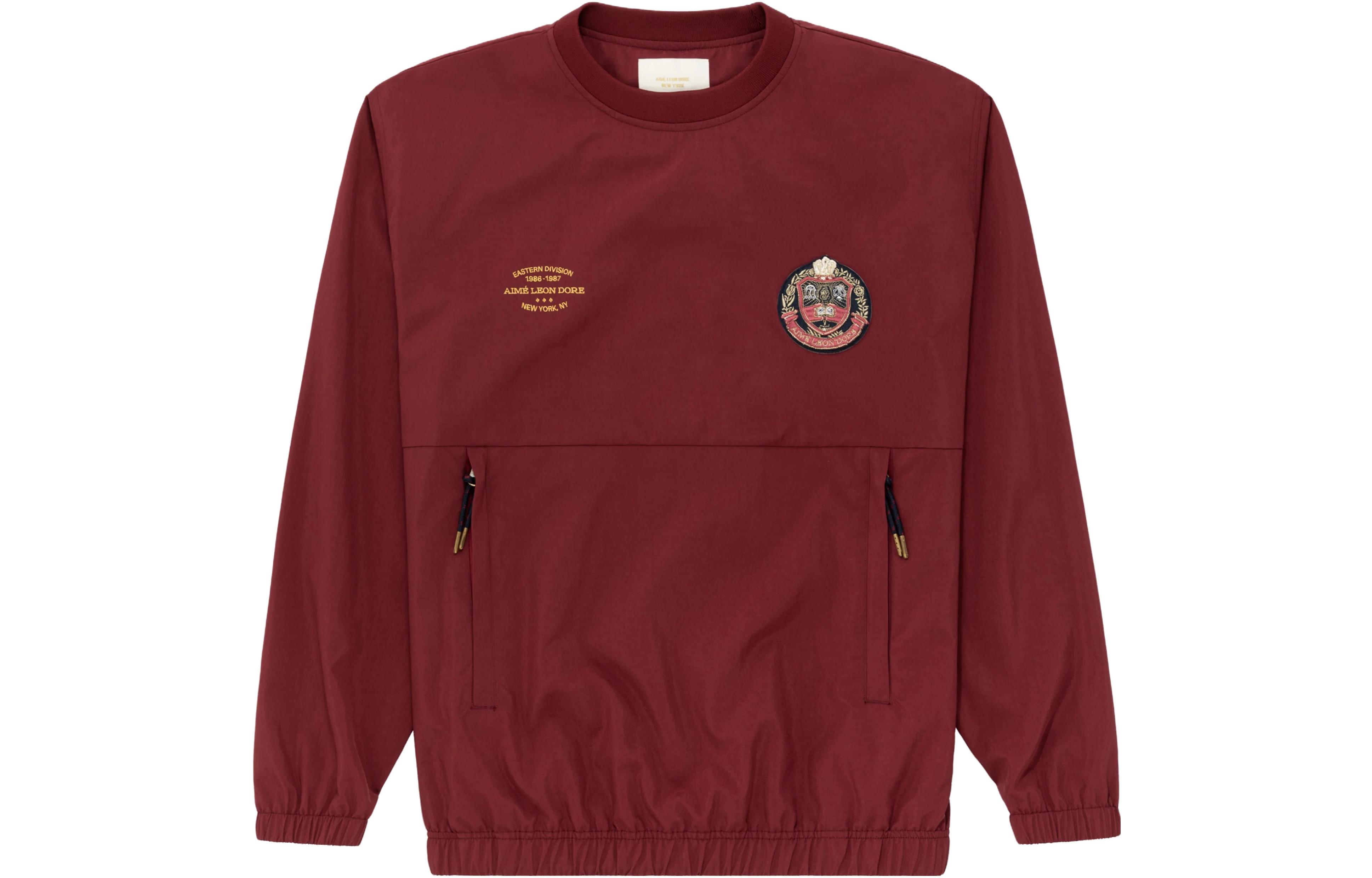 Aimé Leon Dore Embroidered Logo Crewneck Sweatshirt Unisex FW23WJ027