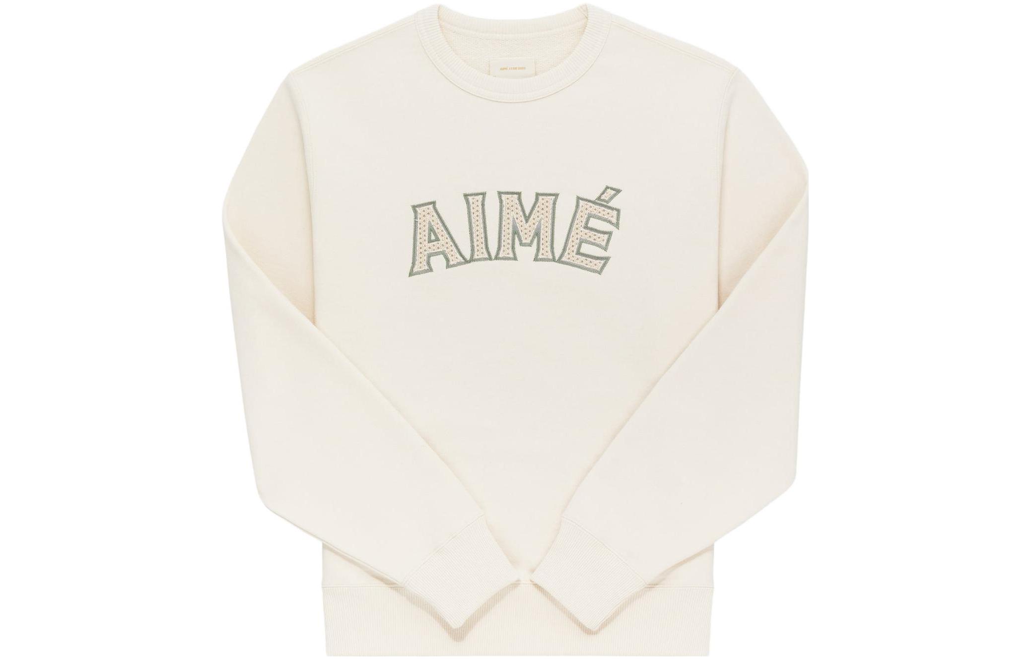 Aimé Leon Dore Embroidered Logo Crewneck Sweatshirt Casual Long Sleeve SS23CS005