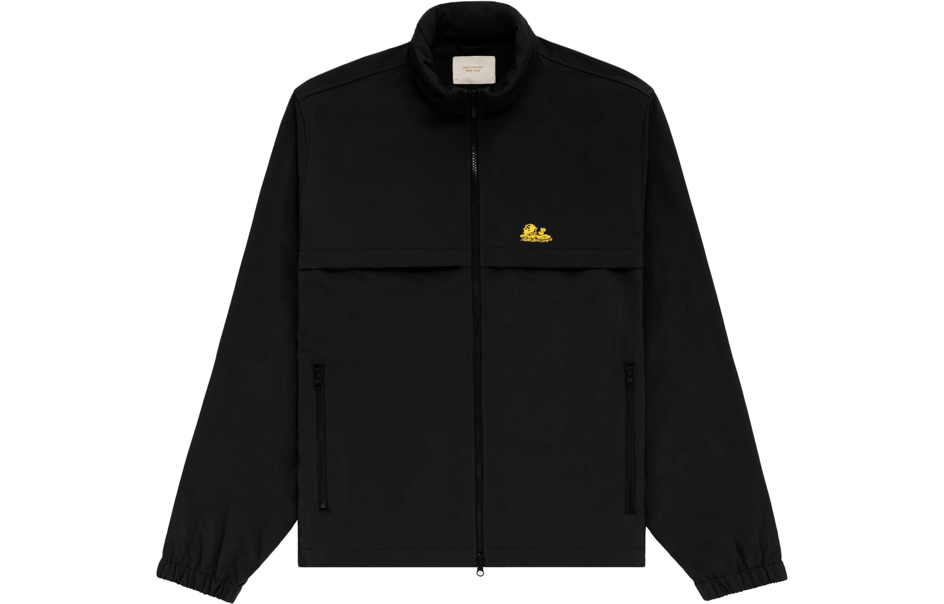 Aimé Leon Dore Embroidered Zip Jacket Unisex - Black FW23WJ050-0034