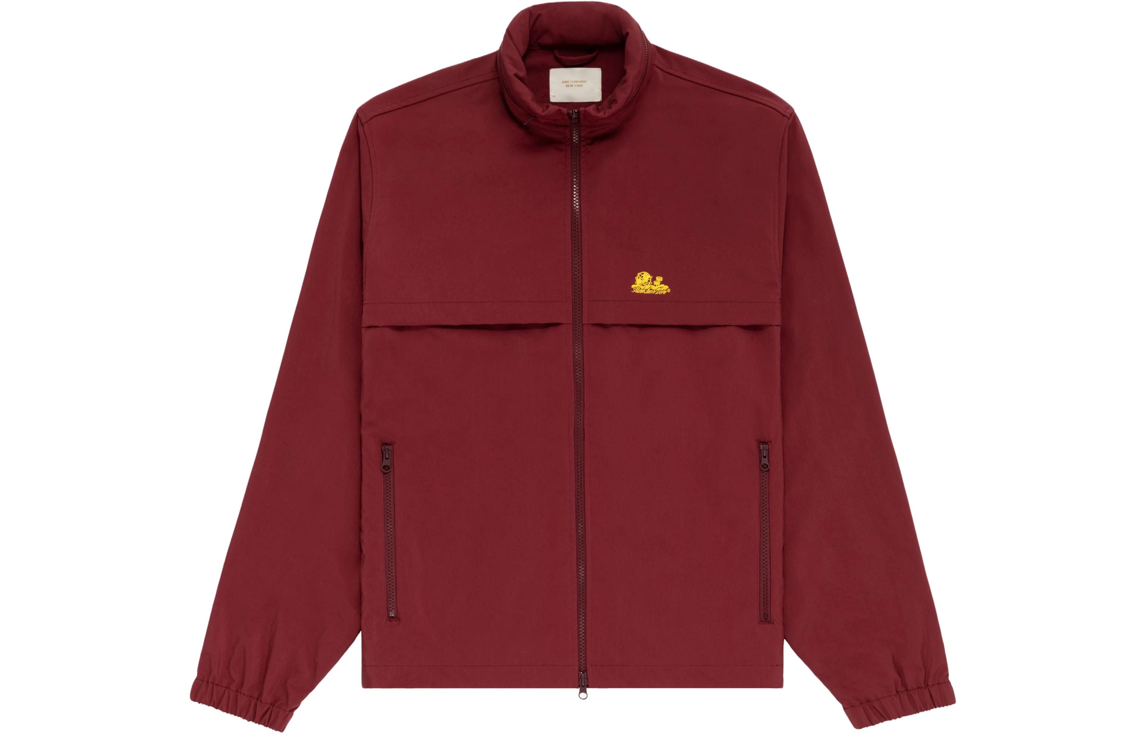 Aimé Leon Dore Embroidered Zip Jacket Unisex Red FW23WJ050-0035