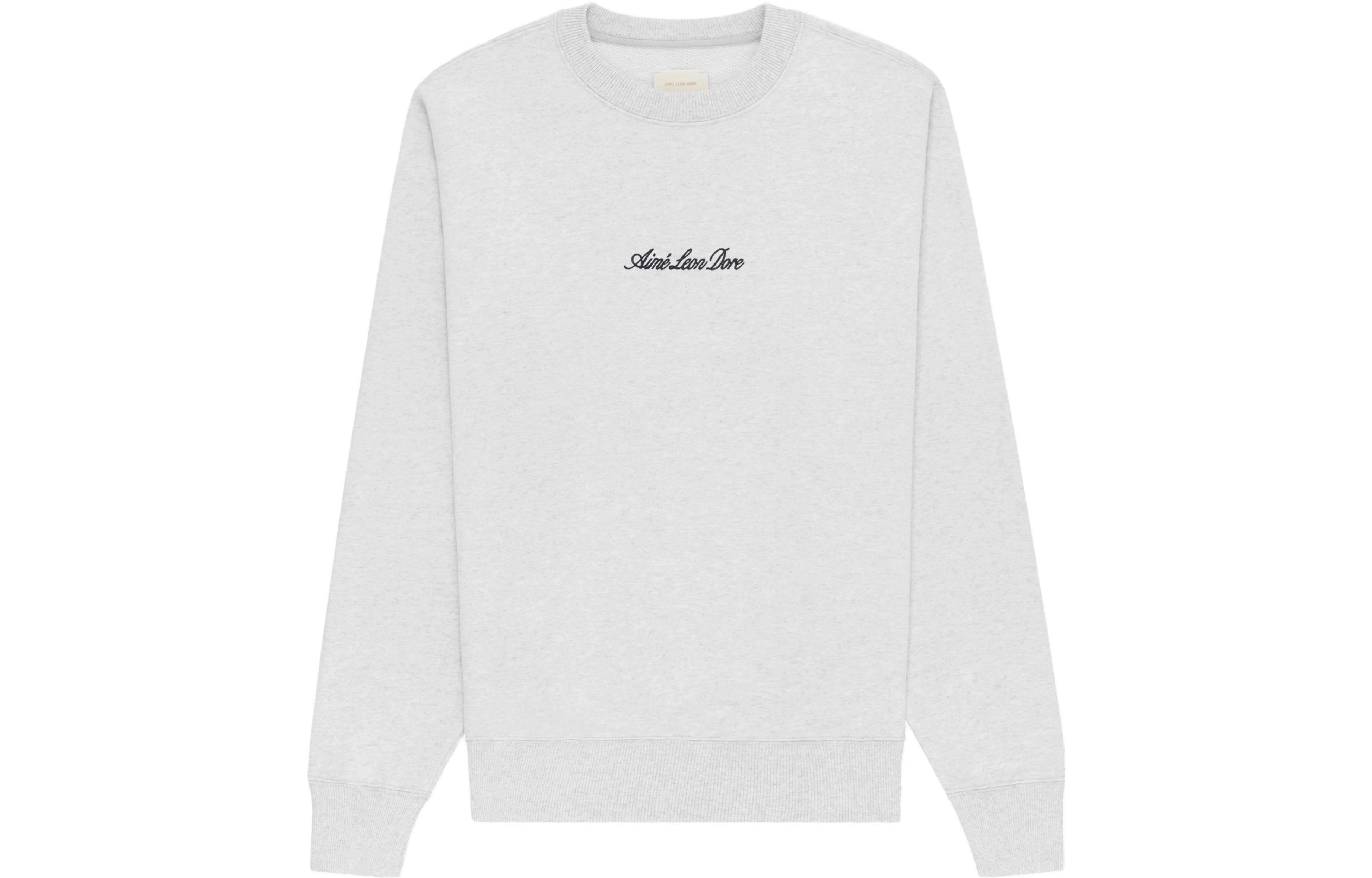 Aimé Leon Dore FW23 Logo Crewneck Pullover Sweatshirt Unisex FW23CS010