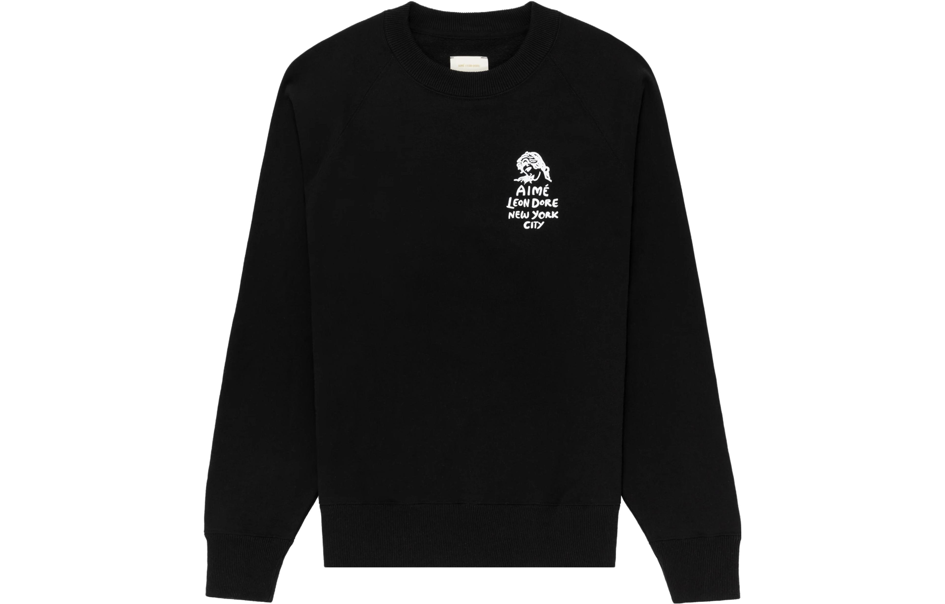 Aimé Leon Dore FW23 Printed Crewneck Pullover Sweatshirt Unisex FW23CS012