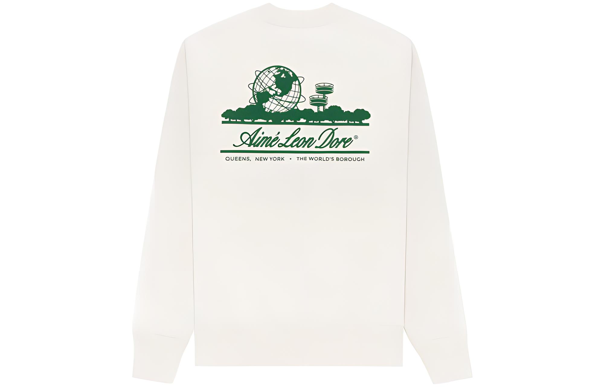 Aimé Leon Dore Logo Print Crewneck Long Sleeve Sweatshirt Unisex FW21CH008T-2