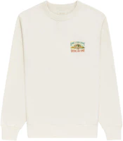 Aimé Leon Dore Logo Print Crewneck Sweatshirt Beige Unisex FW23CS022-0042 Aimé Leon Dore Logo Print Crewneck Sweatshirt Beige Unisex FW23CS022-0042