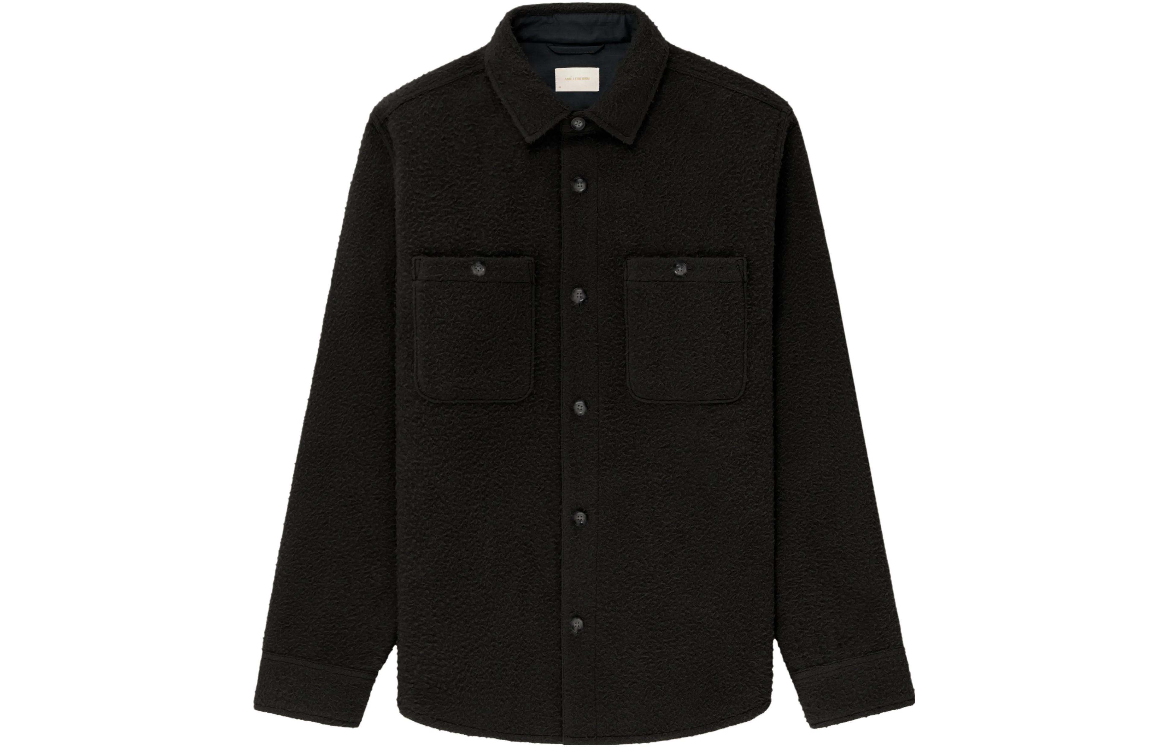 Aimé Leon Dore Monochrome Single-Breasted Jacket Unisex Black FW23WT005-0015