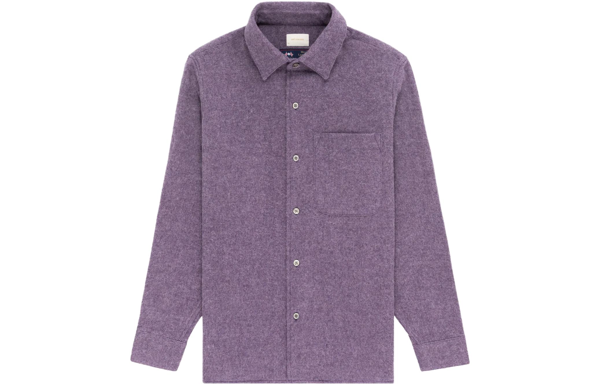Aimé Leon Dore Purple Pocket Jacket with Collar Unisex FW23WT007-0031