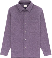 Aimé Leon Dore Purple Pocket Jacket with Collar Unisex FW23WT007-0031 Aimé Leon Dore Purple Pocket Jacket with Collar Unisex FW23WT007-0031