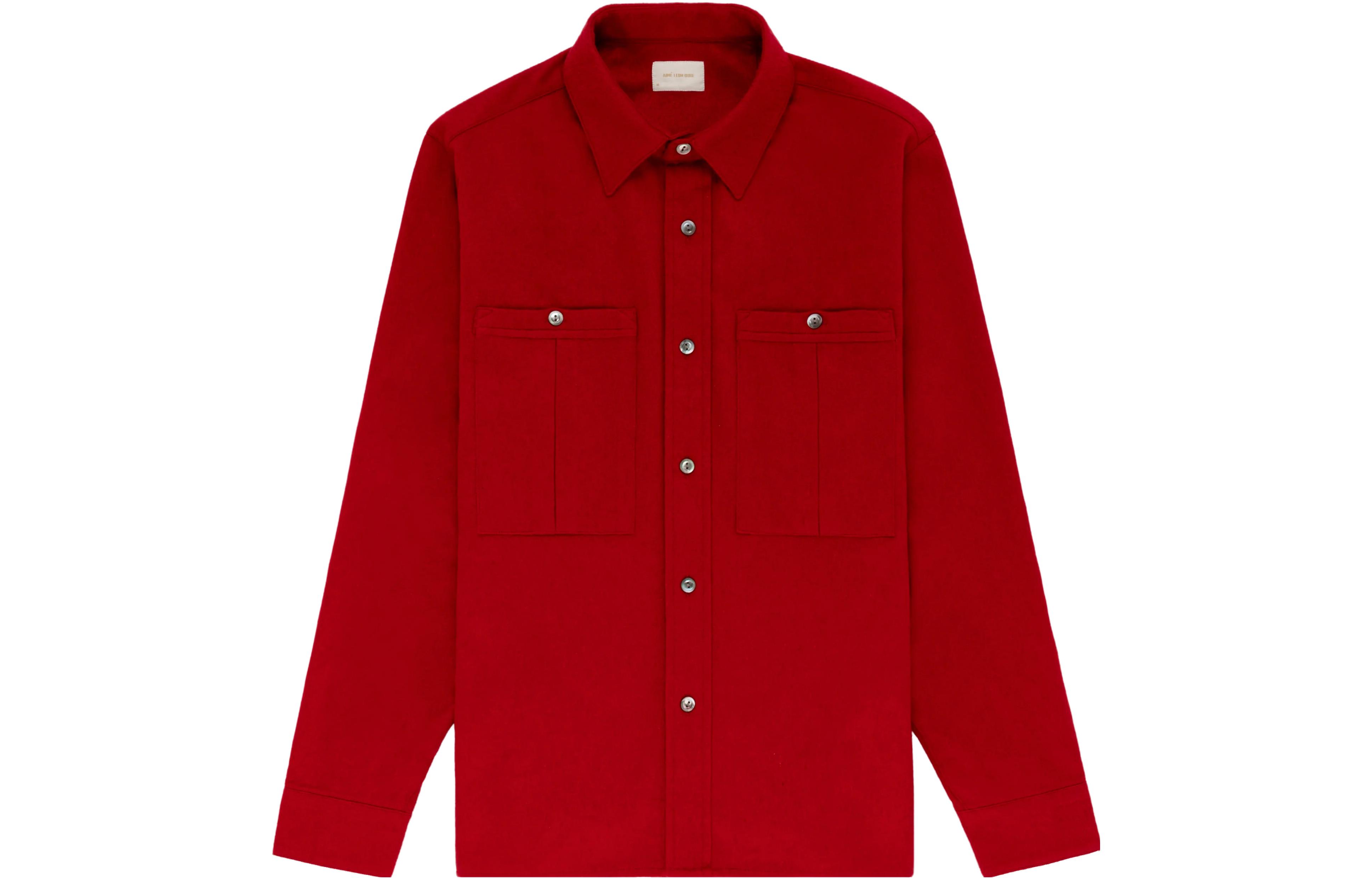 Aimé Leon Dore Red Solid Pocketed Jacket Unisex FW23WT009-0000