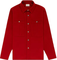 Aimé Leon Dore Red Solid Pocketed Jacket Unisex FW23WT009-0000 Aimé Leon Dore Red Solid Pocketed Jacket Unisex FW23WT009-0000