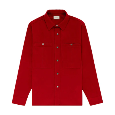 Aimé Leon Dore Red Solid Pocketed Jacket Unisex FW23WT009-0000
