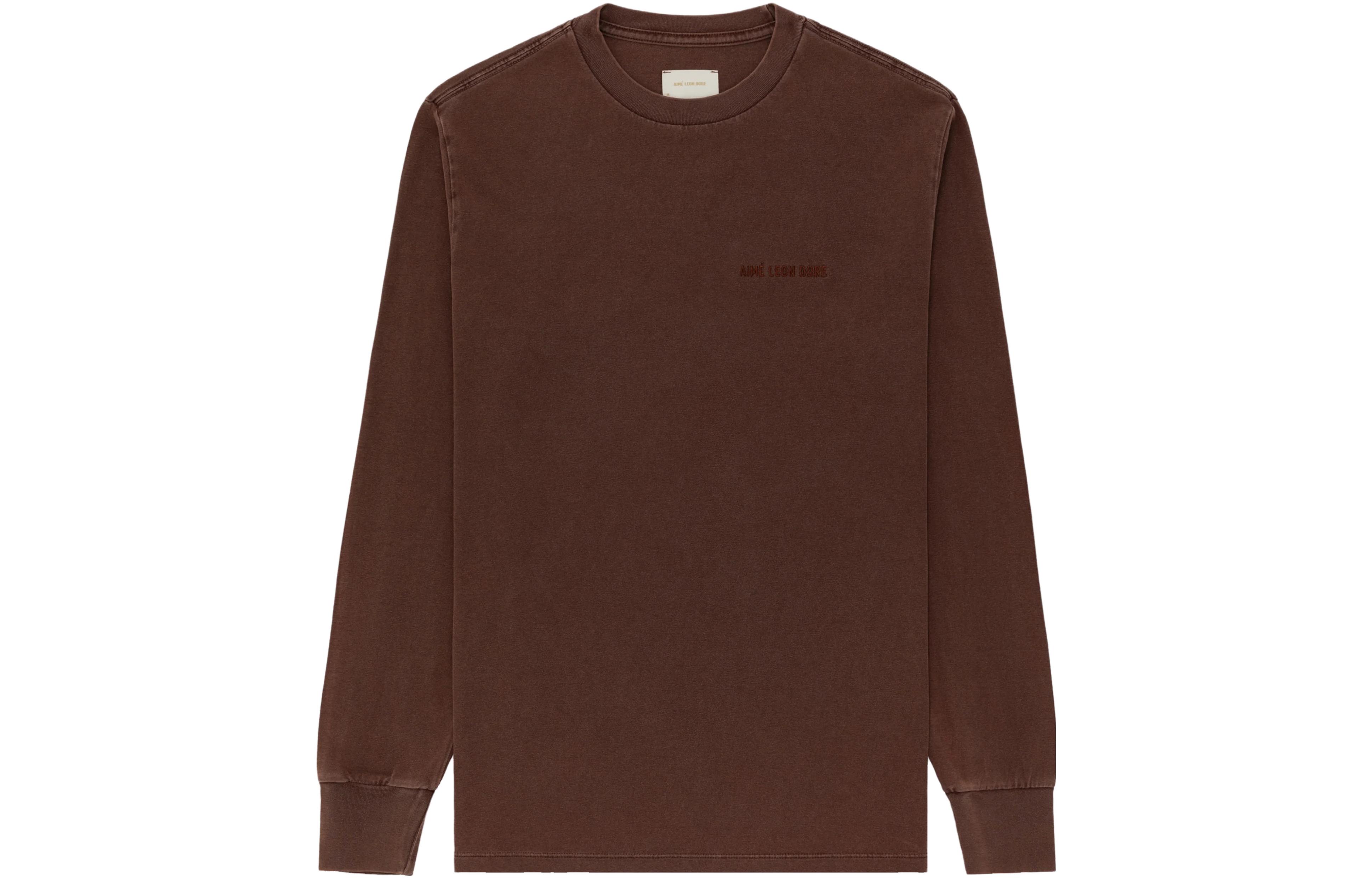 Aimé Leon Dore Solid Color Crewneck Long Sleeve Sweatshirt SS23CT009