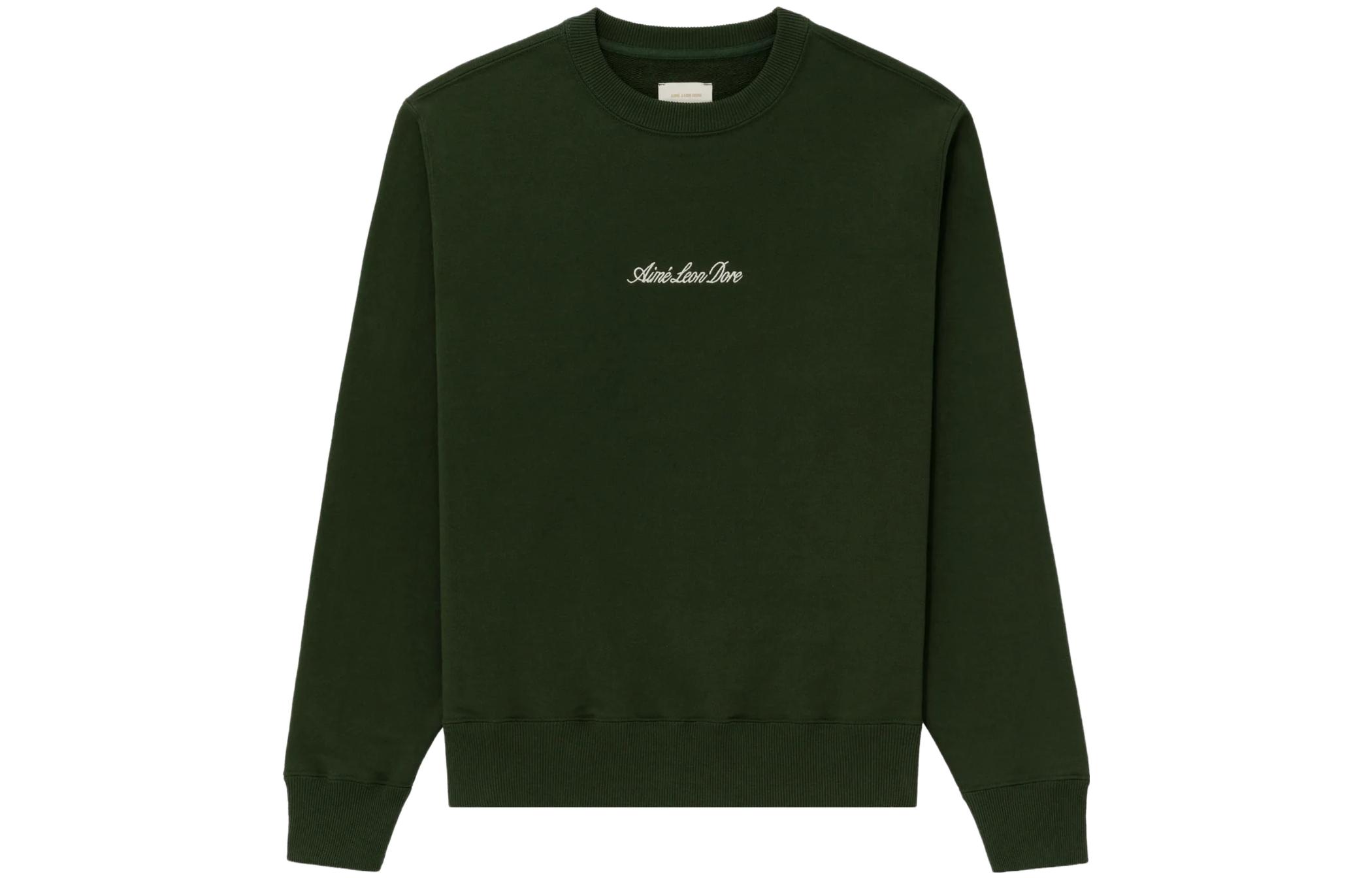 Aimé Leon Dore Solid Color Printed Sweatshirt SS23CS013