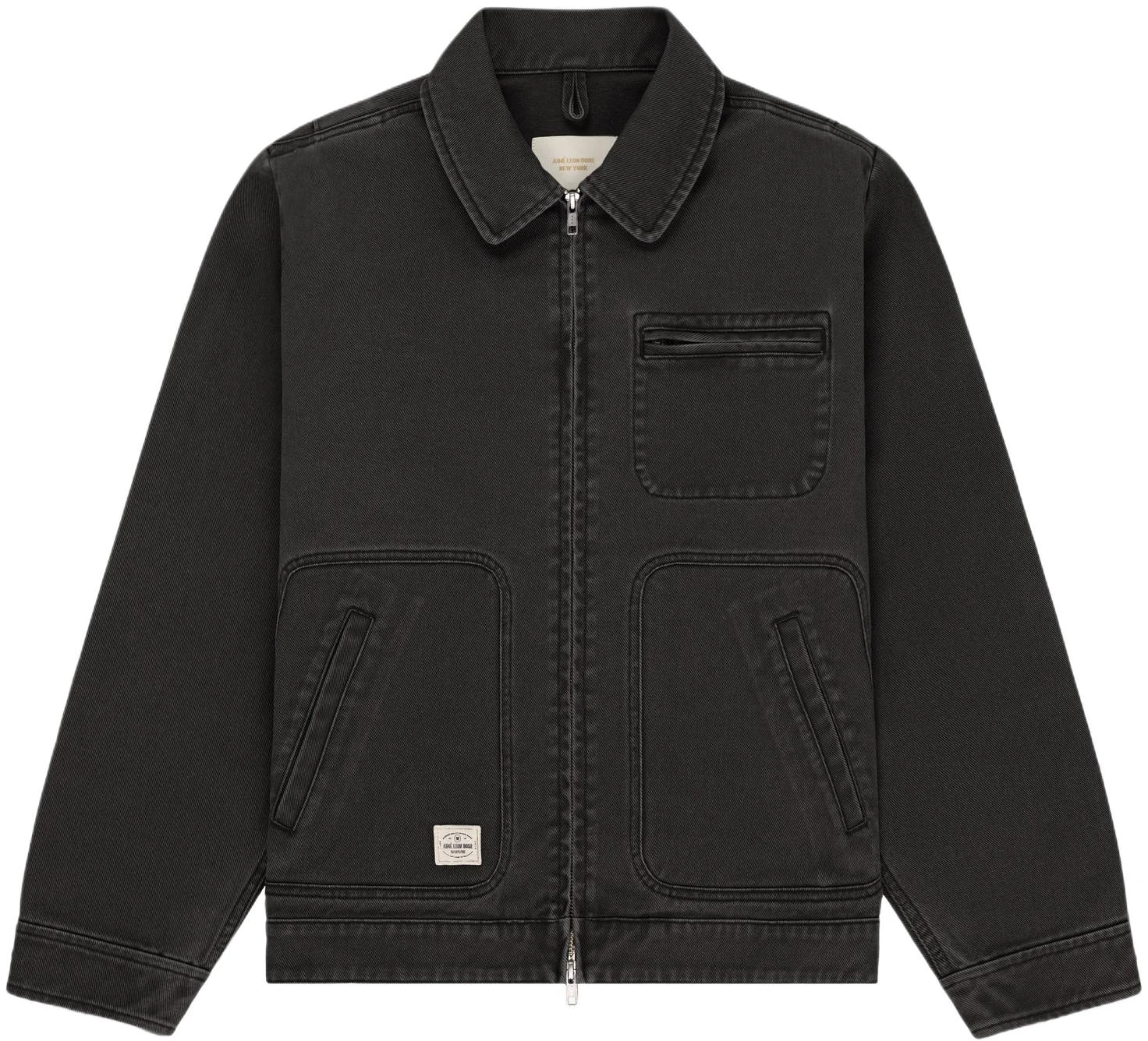 aime-leon-dore-solid-color-zip-up-collared-jacket-ss-24-wj-001