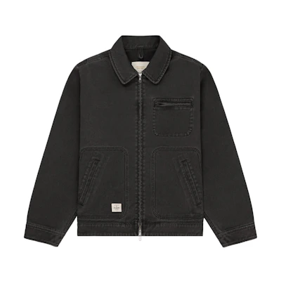 Aimé Leon Dore Solid Color Zip-Up Collared Jacket SS24WJ001
