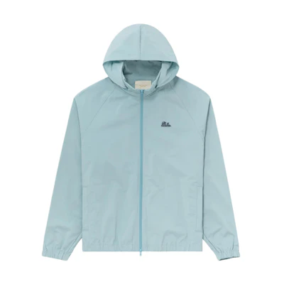 Aimé Leon Dore Solid Logo Embroidered Raglan Zip Hoodie Blue Unisex SS23WJ033