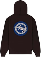 Aimé Leon Dore SS24 Embroidered Logo Kangaroo Pocket Sweatshirt Brown Unisex SS24CH002-GANACHE Aimé Leon Dore SS24 Embroidered Logo Kangaroo Pocket Sweatshirt Brown Unisex SS24CH002-GANACHE