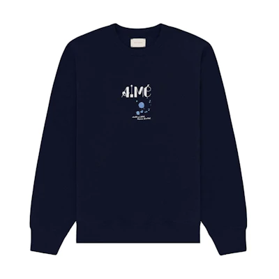 Aimé Leon Dore SS24 Logo Crewneck Pullover Long Sleeve Sweatshirt Unisex SS24CS009