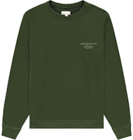 Aimé Leon Dore SS24 Logo Crewneck Sweatshirt Green Unisex SS24CS001-KOMBUGREEN Aimé Leon Dore SS24 Logo Crewneck Sweatshirt Green Unisex SS24CS001-KOMBUGREEN