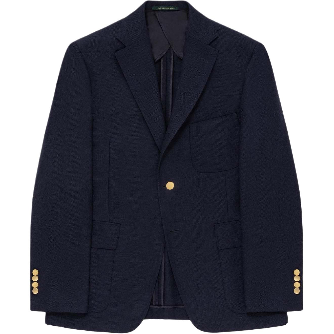 Aimé Leon Dore SS24 Navy Button-Up Jacket with Chest Pocket - Unisex SS24WJ024-DARKNAVY
