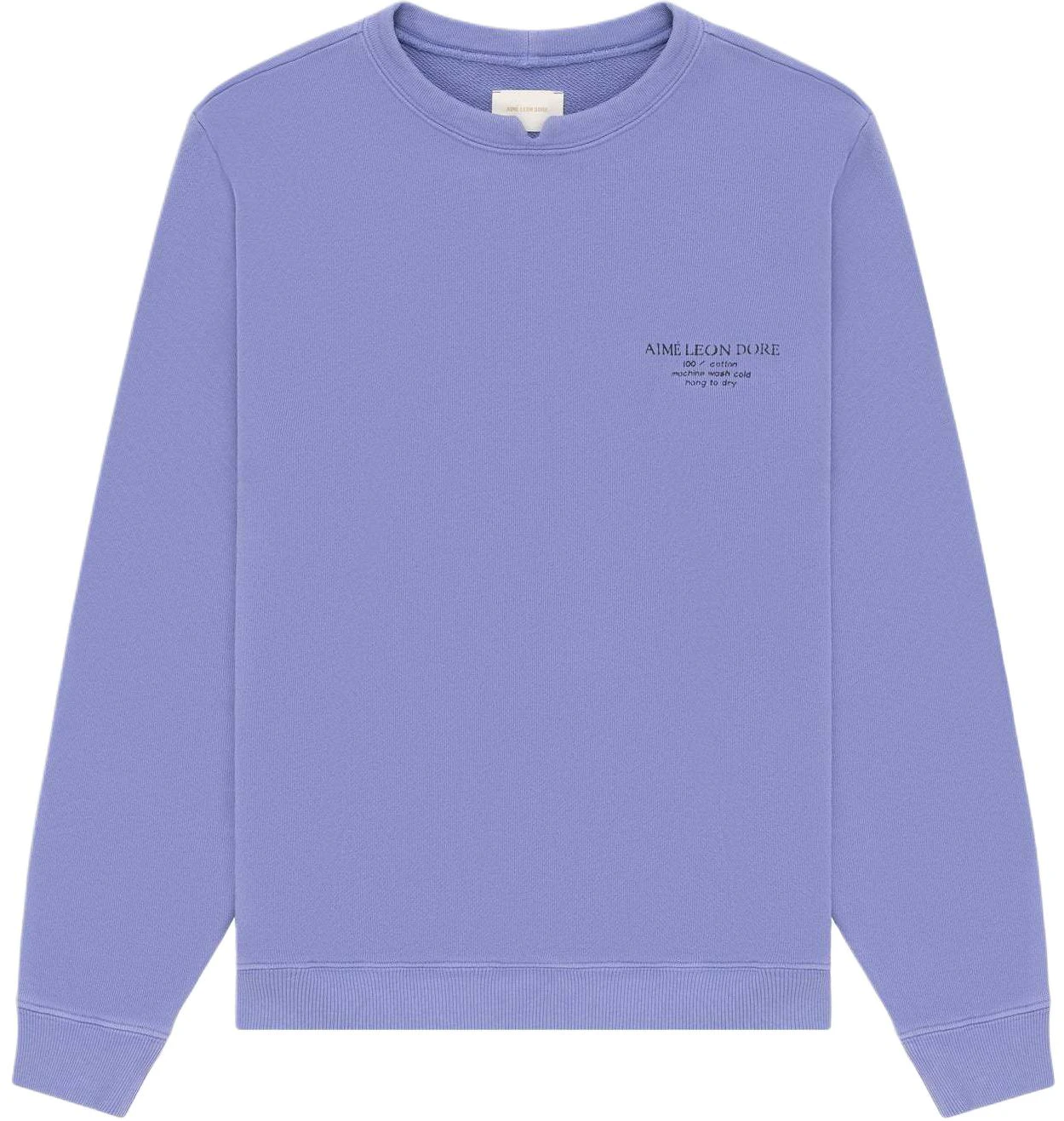 aime-leon-dore-ss-24-purple-logo-crewneck-sweatshirt-unisex-ss-24-cs-001-deepperiwinkle