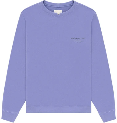 Aimé Leon Dore SS24 紫色 Logo 圆领卫衣 男女同款 SS24CS001-DEEPPERIWINKLE Buy Aimé Leon Dore SS24 紫色 Logo 圆领卫衣 男女同款 SS24CS001-DEEPPERIWINKLE