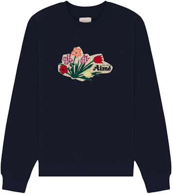 Aimé Leon Dore SS24 男女同款长袖花卉圆领卫衣 SS24CS013 Buy Aimé Leon Dore SS24 男女同款长袖花卉圆领卫衣 SS24CS013