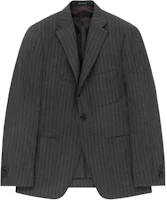 Aimé Leon Dore Striped Collar Long Sleeve Jacket Men’s Grey SS24WJ026 Aimé Leon Dore Striped Collar Long Sleeve Jacket Men’s Grey SS24WJ026